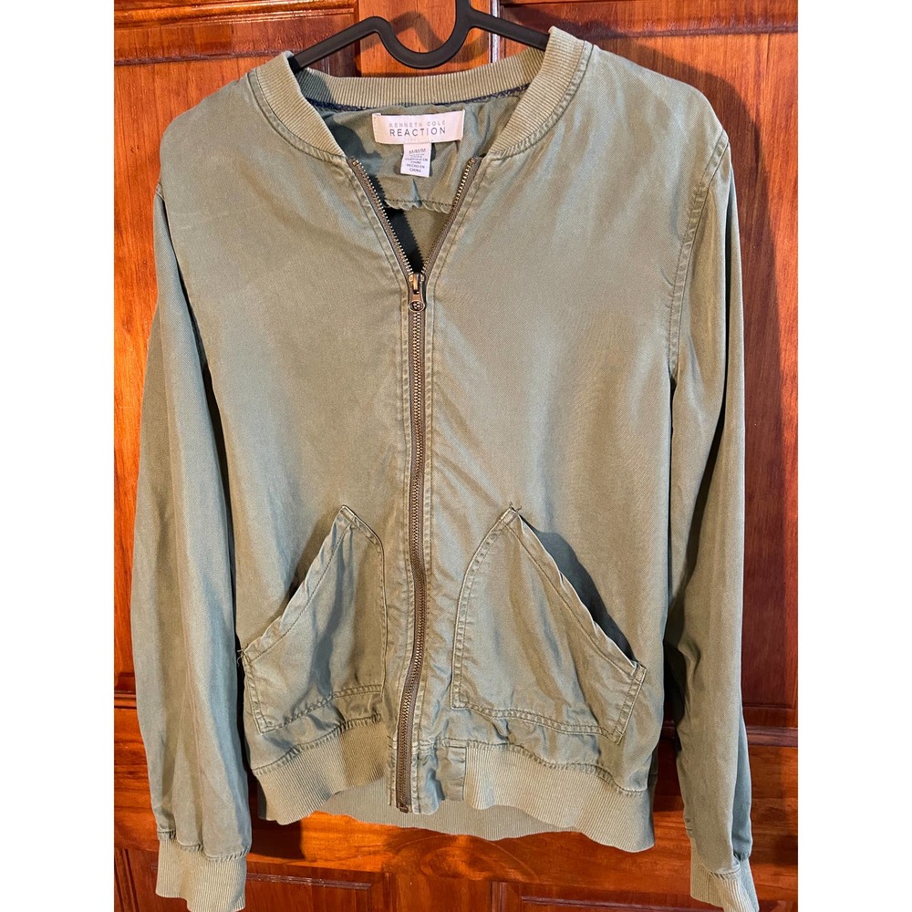 Kenneth Cold Reaction 100% Tencel Bomber EUC sz. M